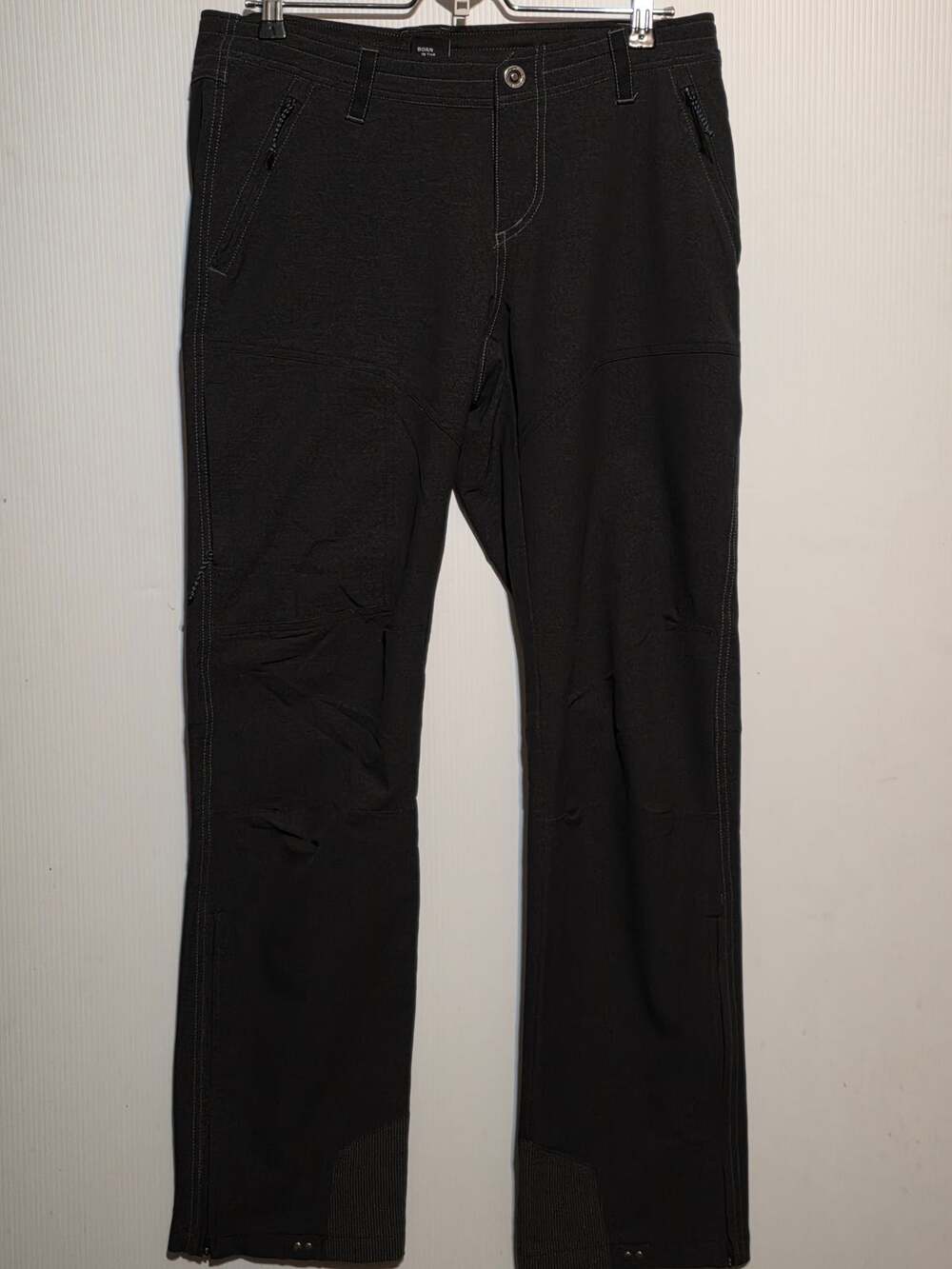 Kuhl Women's Black Hiking Pants Size 10 Reg Outdoor Tech Stretch Cargo Pants
